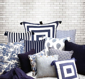 Navy and White Navy and White