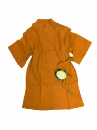 Wellbeing Spa To Lounge Robe Orange Wellbeing Spa To Lounge Robe Orange