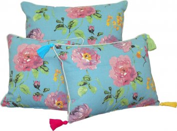 Monet Blue Euro Cushion Cover 60x60cm Monet Blue Euro Cushion Cover 60x60cm