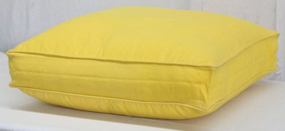 MX Yellow 70x70x12cm Boxed Floor Cushion Cover MX Yellow 70x70x12cm Boxed Floor Cushion Cover