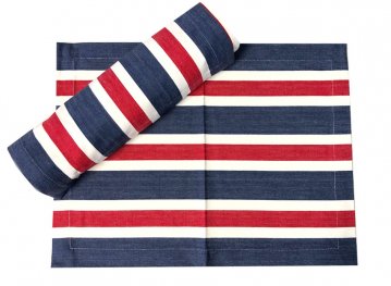 Jedo Red White Blue Runner 34x180cm Jedo Red White Blue Runner 34x180cm