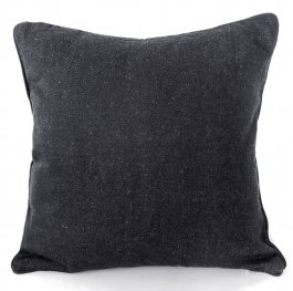 Chambray Black Cushion Cover 50x50cm Chambray Black Cushion Cover 50x50cm