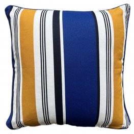 Boat House Stripe Blue Scatter Cushion Cover 40x40cm Boat House Stripe Blue Scatter Cushion Cover 40x40cm