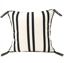 Soho Black Tassel Euro Cushion Cover 60x60cm Soho Black Tassel Euro Cushion Cover 60x60cm