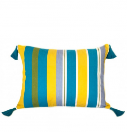 Aqua Marine Tassel Cushion Cover 40x55cm Aqua Marine Tassel Cushion Cover 40x55cm