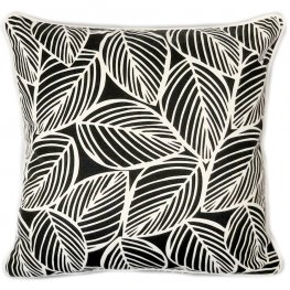 Fond Black Euro Cushion Cover 60x60cm Fond Black Euro Cushion Cover 60x60cm