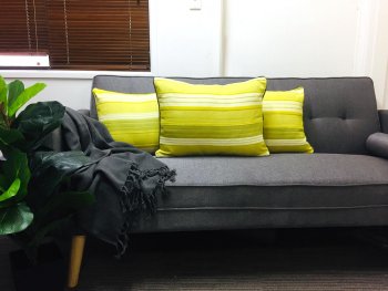 Touch Yellow Cushion Cover 40x55cm Touch Yellow Cushion Cover 40x55cm