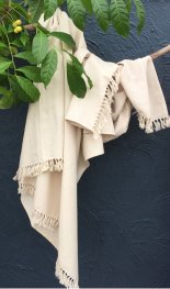 Elma Natural Throw 130x180cm Elma Natural Throw 130x180cm