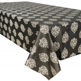 Avalon Charcoal Tablecloth 150x150cm Avalon Charcoal Tablecloth 150x150cm